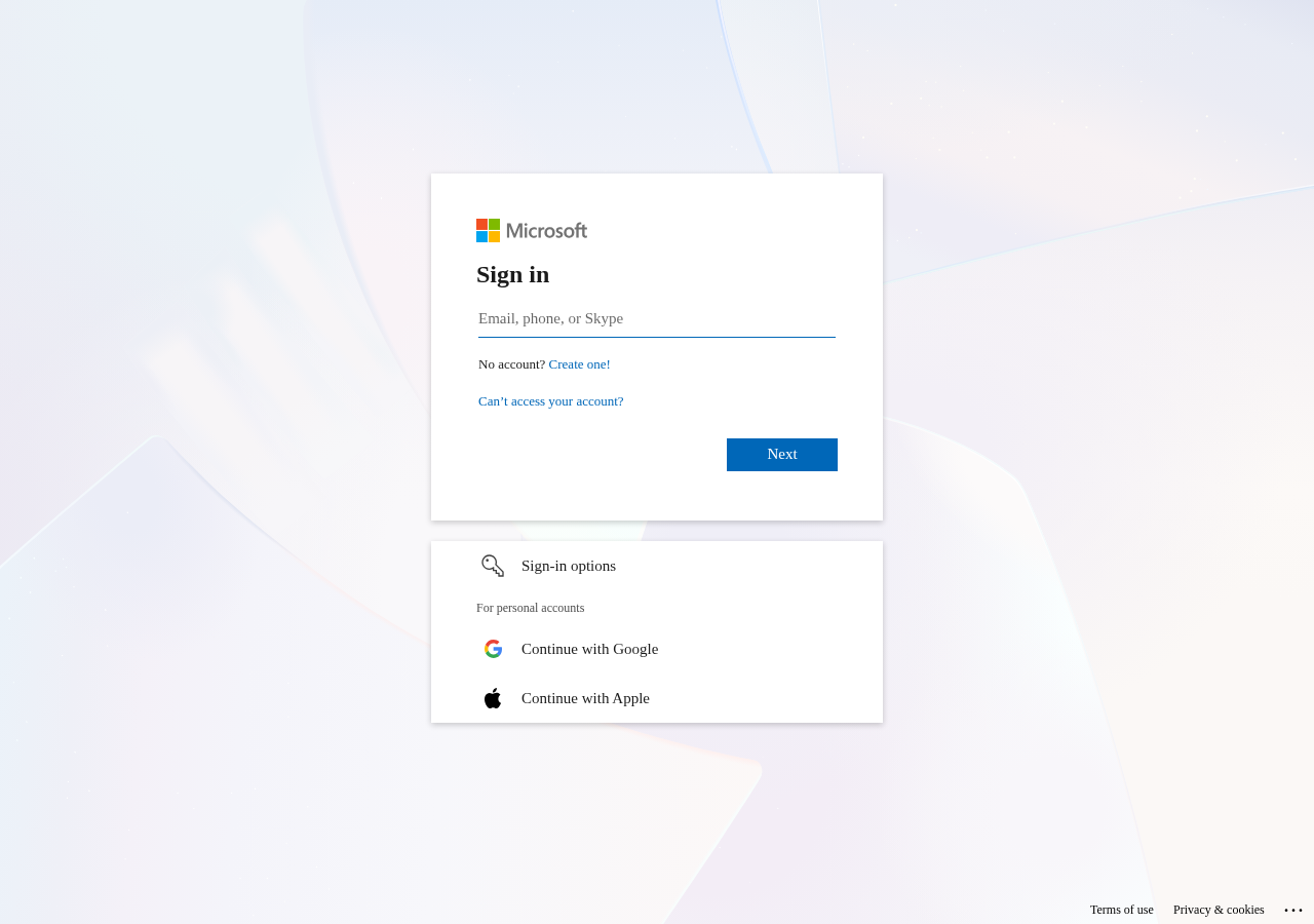 Microsoft sign-in for Copilot, September 25, 2026